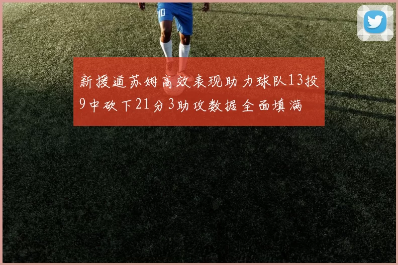 新援道苏姆高效表现助力球队13投9中砍下21分3助攻数据全面填满